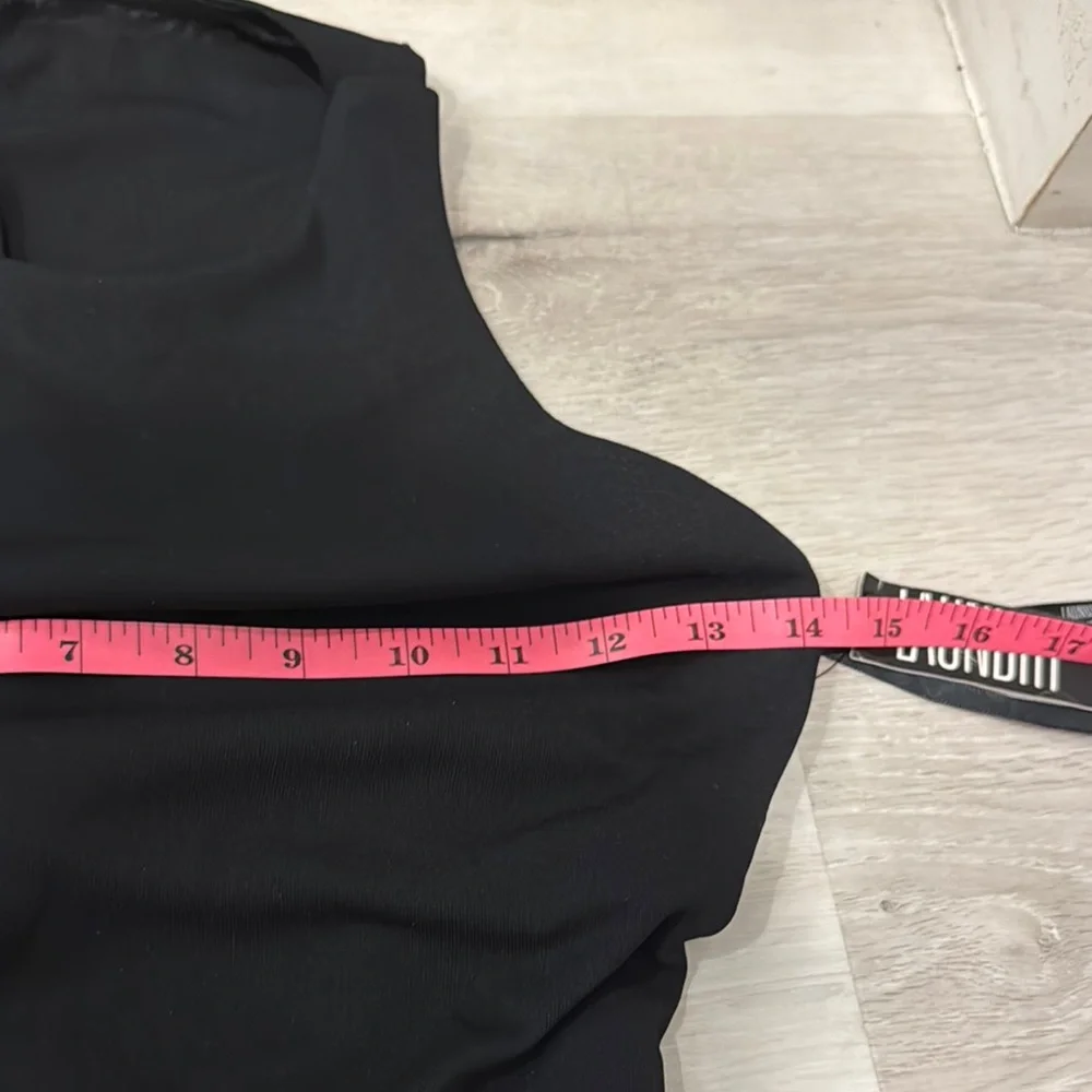 Laundry By Shelli Segal Black lined Halter Sheath Maxi Dress - Picture 8 of 10